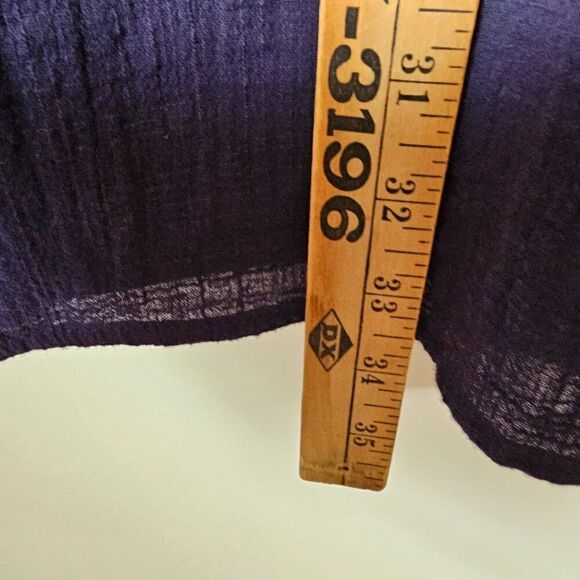 EUC THML BLUE COTTON EMBROIDERED BOHO SHORT DRESS SIZE SMALL - Picture 16 of 16